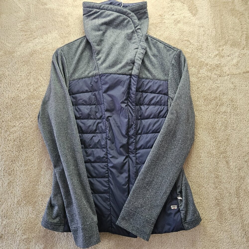 Helly Hansen Insulated Jacket Coat Two Tone Colours with Thumb Holes Size M - Picture 1 of 11